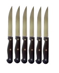 6 STEAK KNIVES SET