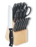 15-Piece Cutlery Set with Storage Block
