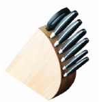 8-Piece Forged Knife Block Set, Black