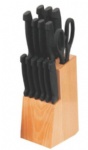 15-Piece Knife Set with Wood Block