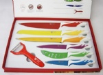 6 pcs Knife Set Non Stick Coating