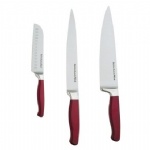 3 Piece Cutlery Set - Red