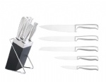 6-Piece Hollow Knife Set With Block