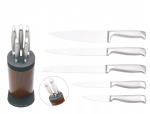 6-Piece Hollow Knife Set With Block