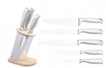 6-Piece Hollow Knife Set With Block