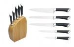6-Piece Forged Knife Set With Bamboo Knife Block