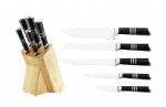 6-Piece Forged Knife Set With Wooden Knife Block