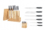 7-Piece Forged Knife Set With Wooden Block