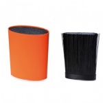 Universal oval knife block