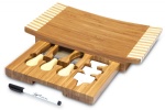 Bamboo Board and Cheese Tool Set