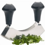 Double Bladed Mezzaluna