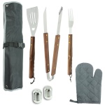 The Ulitimate Barbecue Grilling Apron & 7pc Utensil BBQ Cooking Tool Set