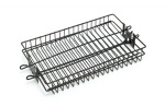 Non-Stick Flat Spit Rotisserie Grill Basket