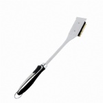 Stainless Steel Cleaning Brush with Scraper
