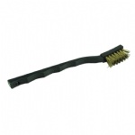 Grill Brush Brass Bristles & Scraper Tool