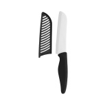 Ceramic 5-Inch Santoku Knife with Sheath